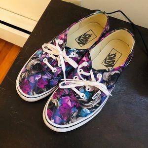 Floral Vans